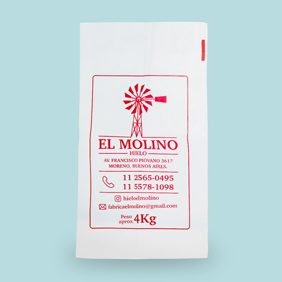 Bolsa coextrudada de alta resistencia impresa para hielo